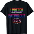 thumbnail image 1 of Gay Bisexual Lesbian Pride Flag LGBTQ Funny LGBT Ally Gift T-Shirt, 1 of 4