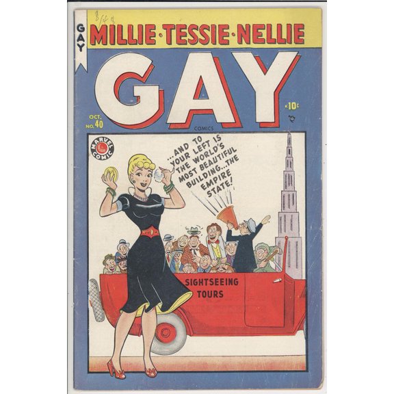 Gay Comics #40 Comic Book