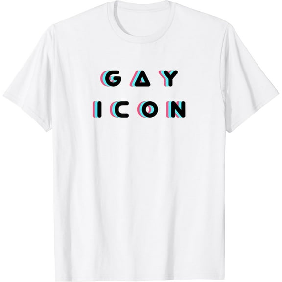 Gay Icon Legend LGBT Pride Funny Tshirt