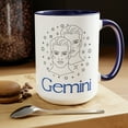 thumbnail image 1 of Gay LGBTQ Trans Gemini Zodiac June Birthday Coffee Mugs 15oz, 1 of 5