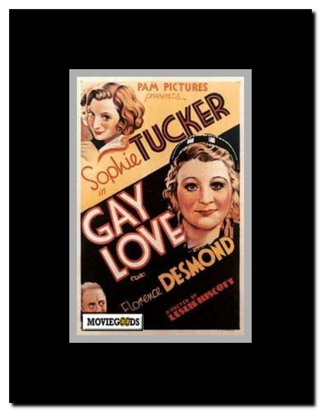 Gay Love Framed Movie Poster