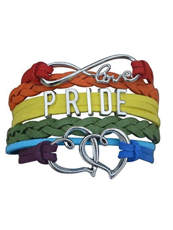 Gay Pride Bracelet - LGBT Bracelet, Gay Pride Jewelry, Rainbow Pride Bracelet & Perfect Gay Pride Gifts