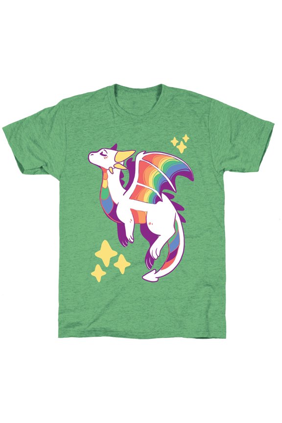 Gay Pride Dragon Unisex Triblend Tee Tee Shirt Sweatshirt Hoodie