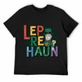 thumbnail image 1 of Gay Pride Flag Cool LEPRECHAUN Gift T-Shirt, 1 of 5