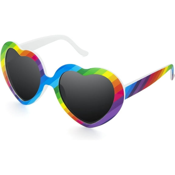 Gay Pride Glasses - Rainbow Party Photo Booth Props
