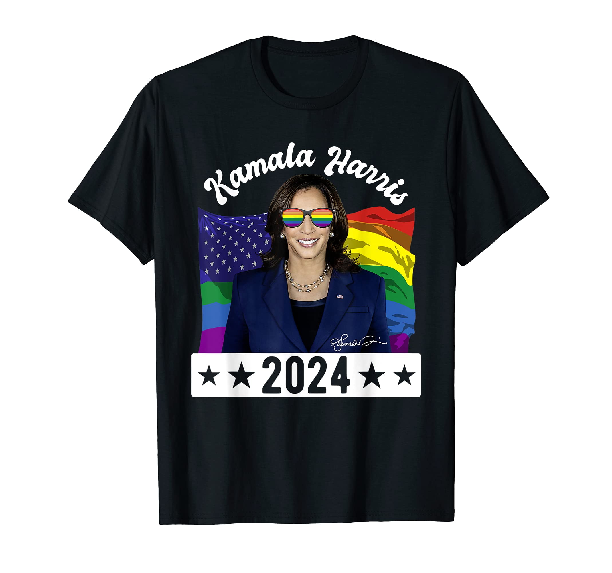 Gay Pride Kamala Harris 2024 Vice President 2020 LGBTQ+ TShirt