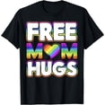 thumbnail image 1 of Gay Pride Mom LGBTQ Gift Design For Free Mom Hugs T-Shirt, 1 of 4