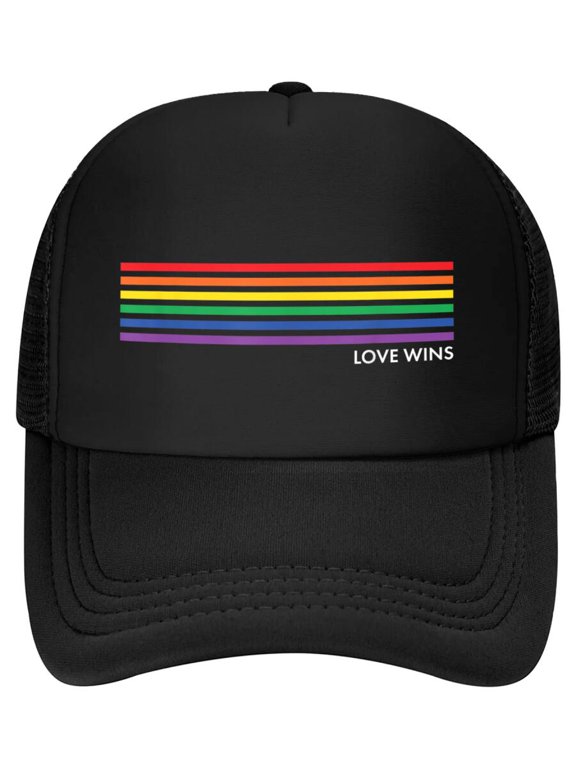 Gay Pride Rainbow Equality Gift Baseball Cap