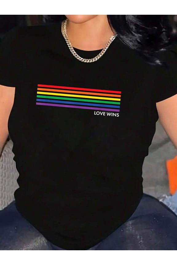 Gay Pride Rainbow Equality Gift T-Shirt Small