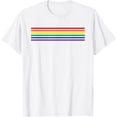 thumbnail image 1 of Gay Pride Rainbow Equality Gift T-Shirt, 1 of 4