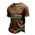 thumbnail image 1 of Gay Pride Shirt for Men, Breathable Pride Month Graphic Casual Summer LGBTQ+ Support Top, 1 of 4