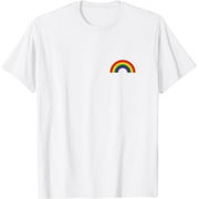 Gay Pride Stuff Rainbow Pocket LGBT Pride Parade T-Shirt