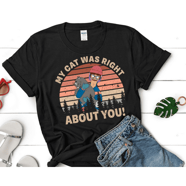 Gayle Tales My Cat Was Right Vintage T-Shirt – Bob's Burgers Fan Gift Shirt