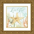 thumbnail image 1 of Gaynor, Janice 12x12 Gold Ornate Wood Framed with Double Matting Museum Art Print Titled - Low Tide, 1 of 4