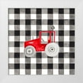 thumbnail image 1 of Gaynor, Janice 26x26 White Modern Wood Framed Museum Art Print Titled - Fun Farm Icon II, 1 of 4