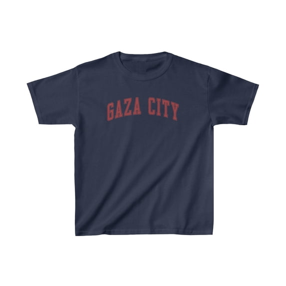 Gaza City Palestine Kids Shirt Gifts Youth Tee Tshirt