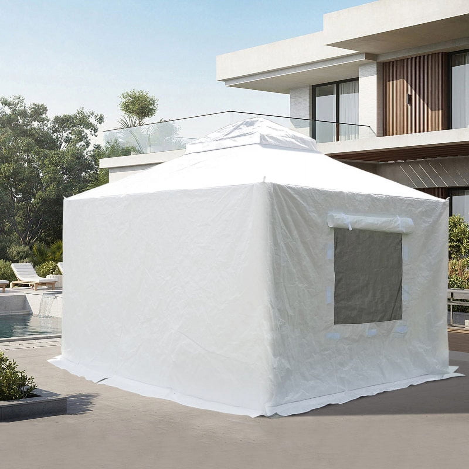Gazebo Accessories 12' x 12' Double Roof Universal Winter Gazebo Cover