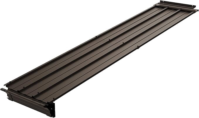 Gazebo Connector Kit for 10ft Wide Wall-Mounted Gazebos, Heavy-Duty Steel Expansion Linker, Rustproof, Easy Install, Fits 10'x10', 10'x12' and 10'x14' Lean-To Models, Brown