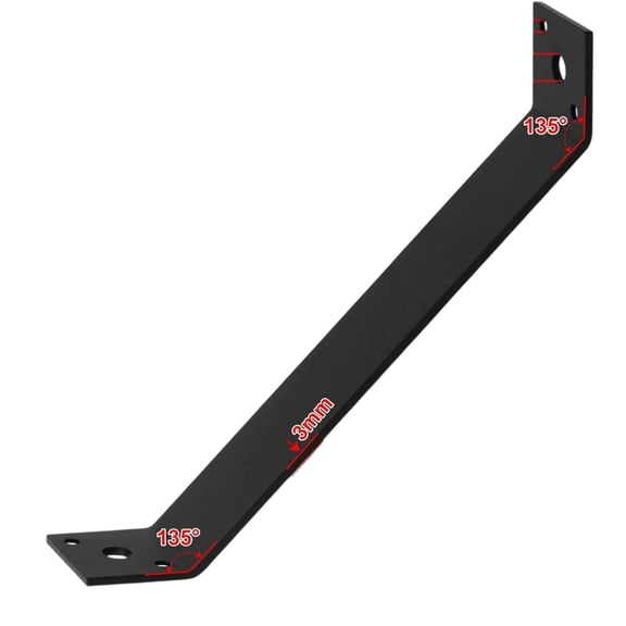 Gazebo Corner Support Brackets, Heavy Duty Metal Reinforcement Hardware for Outdoor Pergolas and Canopy Structures to Enhance Stability and Wind Resistance