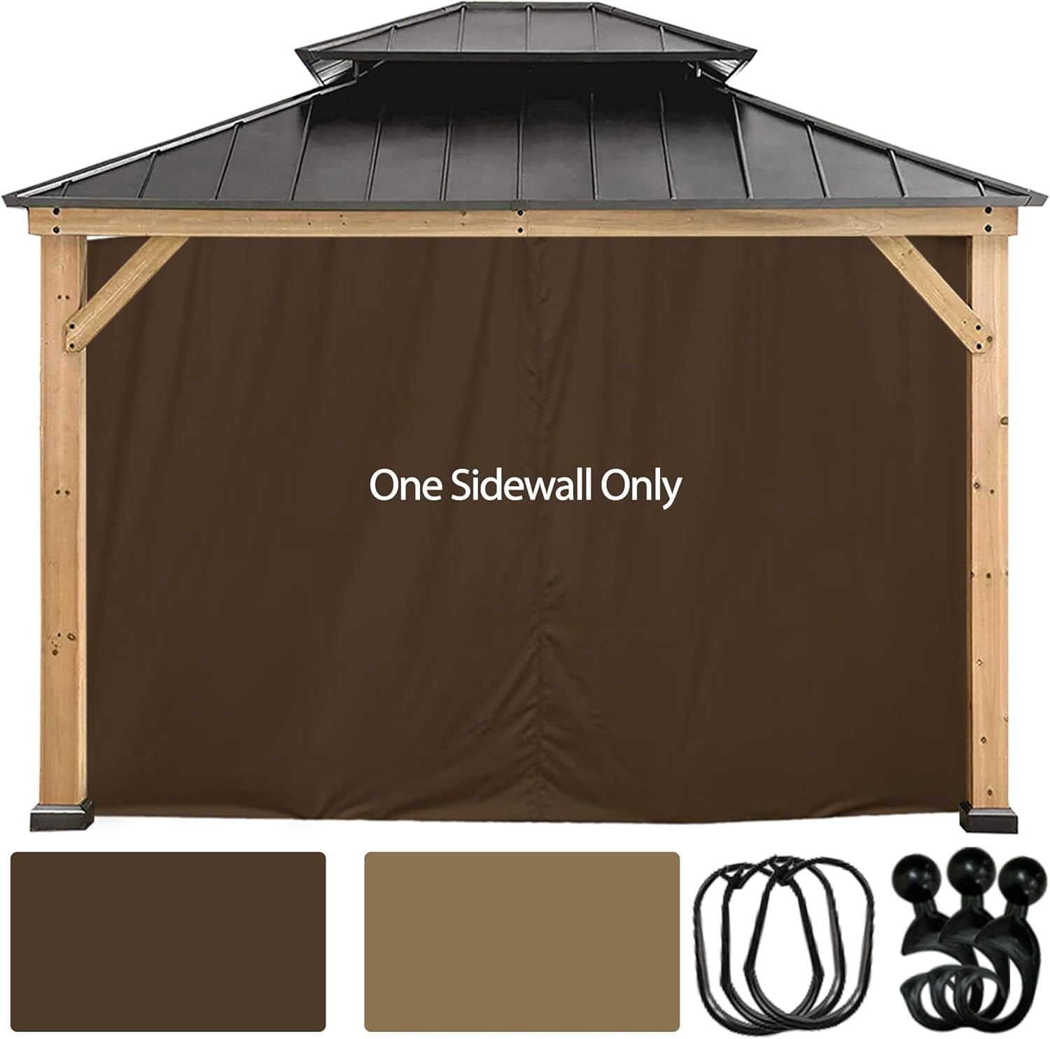 Gazebo Pergola Canopy Panel Sidewalls Replacement 12ft Gazebo Pergola ...