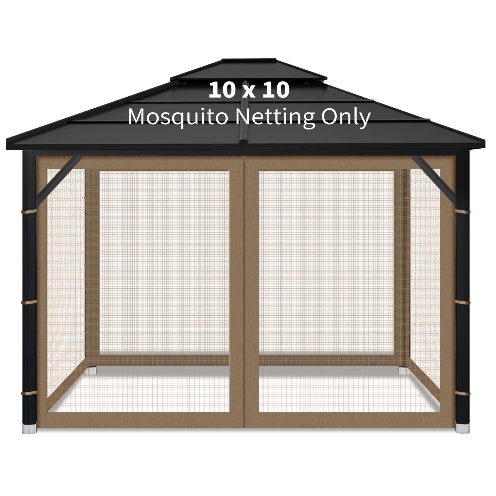 Gazebo Replacement Mosquito Netting MMF7 Outdoor Universal Gazebo