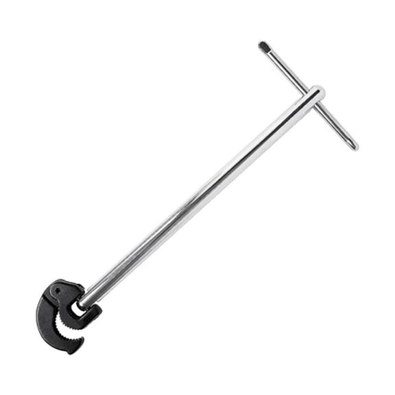 Gazechimp 11inch Basin Wrench Compact Jaw Plumber for Plumbing Applications Under Sink