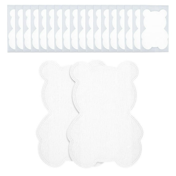 Gazechimp 20 Pieces Disposable Underarm Stickers Stickers Invisible for Woman Girls Ladies