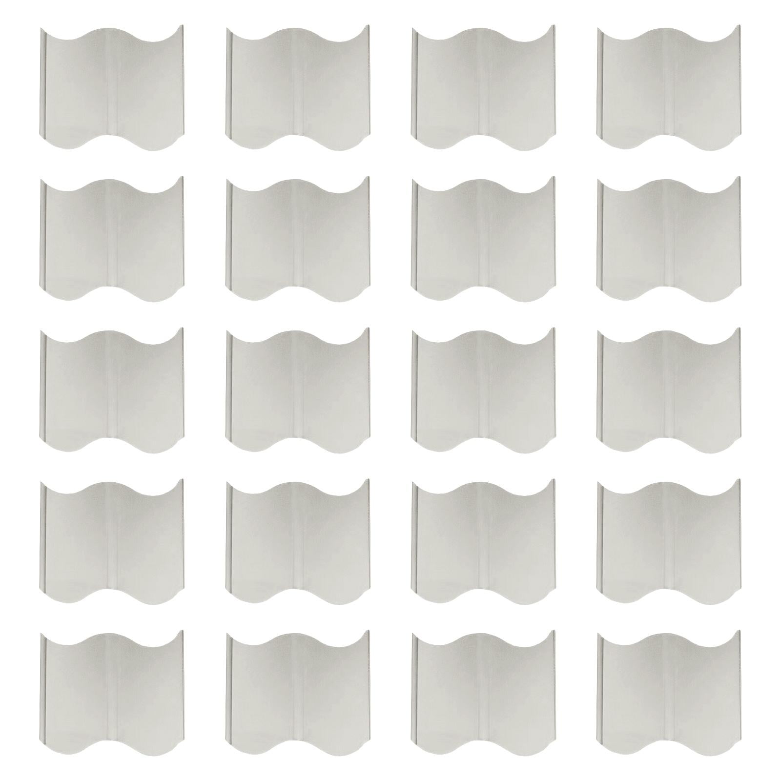 Gazechimp 20 Pieces Garden Edging Border DIY Garden Fence Border for