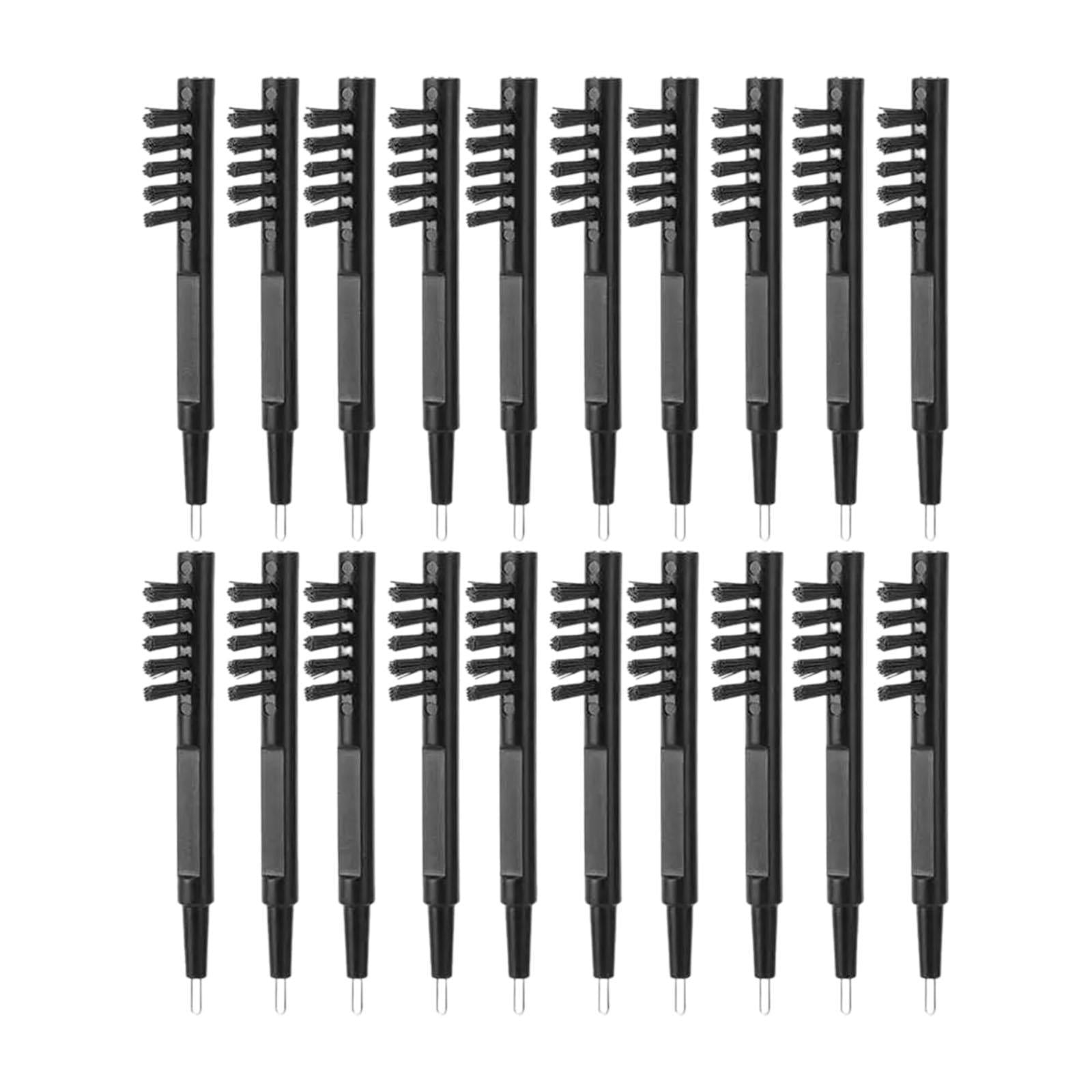Gazechimp 20Pcs Hearing Aid Cleaning Brushes Headset Earphones Cleaning