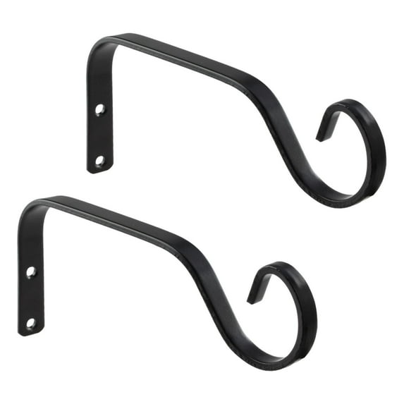Gazechimp 2Pcs Hanging Plant Brackets Hook Plant Hangers for Indoor Outdoor Flower
