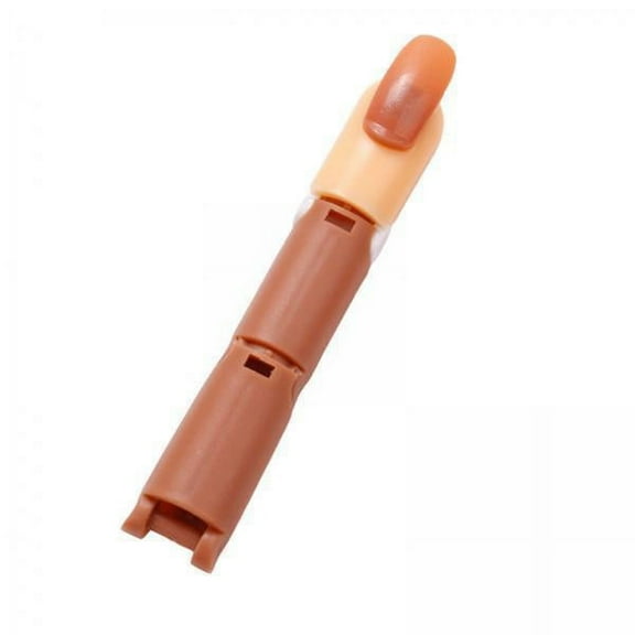 Gazechimp 2xAdjustable Practice Hand for Nail Training Acrylic Nail Single Finger 2 Pcs