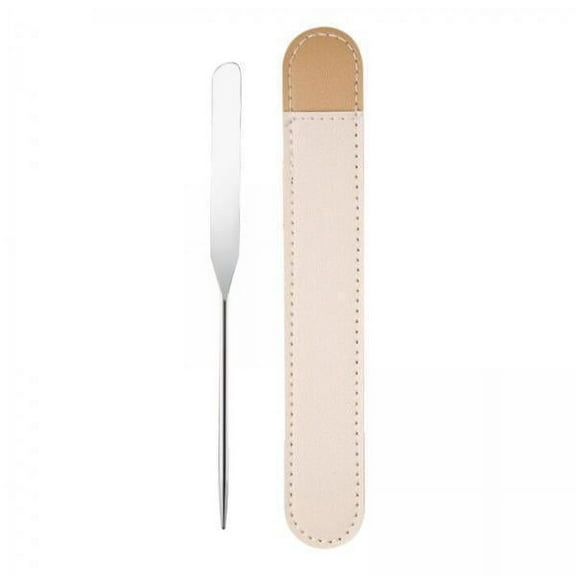 Gazechimp 2xDouble Sided Makeup Spatula Professional for Cream Skincare Products Artist 2 Pcs