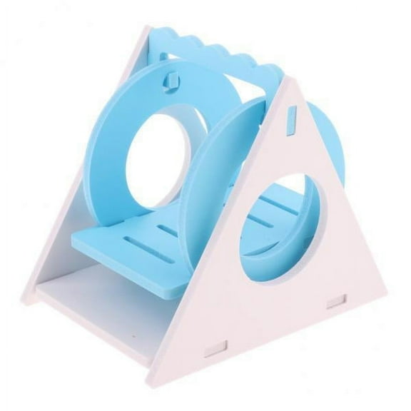 Gazechimp 2xHamster Toy Swing Wooden Colorful Small Chinchilla Squirrel Supply