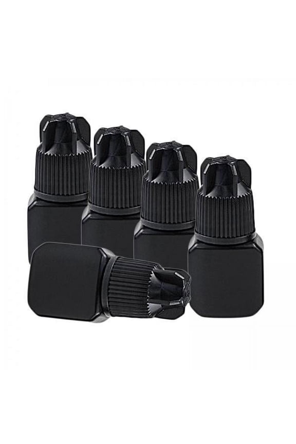 3x5 Pcs Empty Glue Bottles Eyelash Storage Container 5ml 3 Pcs