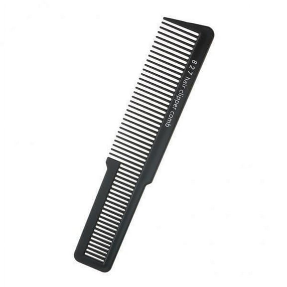 Gazechimp 3xProfessional Flat Top Stylist Salon Barber Cutting Hair Comb Black 3 Pcs