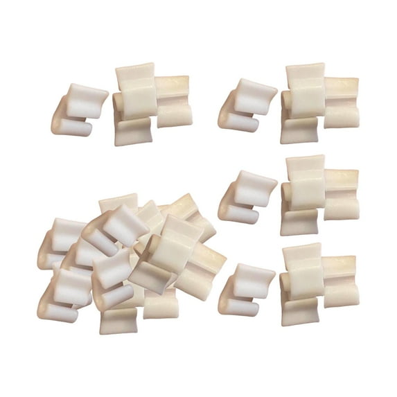 Gazechimp 40Pcs Rabbit Cage Wire Crate Cat Cage Door Latch Fence Fixing Clips for Cabinet Cat Villas Indoor Home