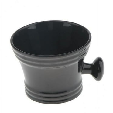 Gazechimp 4xBlack Men's Shaving Mug Bowl Barber Beard Shave Brush Soap Mug Cup 4 Pcs