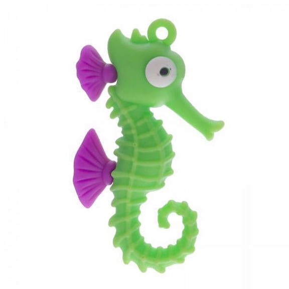 Gazechimp 4xFish Tank Decorations Artificial for Aquarium Sea Horse Model Green 4 Pcs