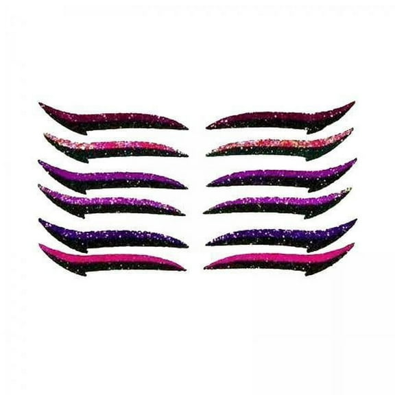 Gazechimp 5X Eyeliner Stickers Eyelid Eye Sticker 6 Pair Pink+