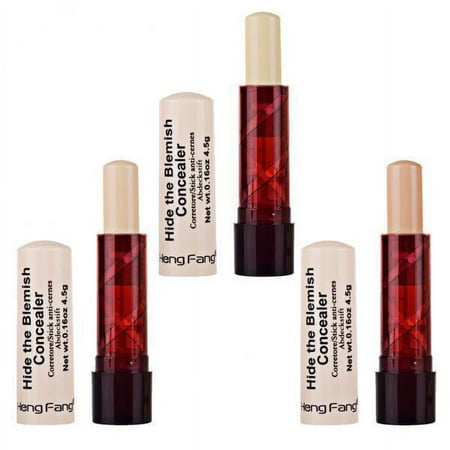 Gazechimp 6x3 Pieces Concealer Highlight Stick Set 3D Face Makeup Comestic