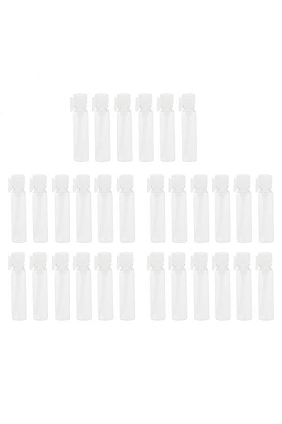 6x30 Pcs Empty Perfume Trial Bottle Sample Vial Essential Oil Jar Canning 2ml