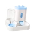 thumbnail image 1 of Gazechimp Automatic Pet Feeder 2 in 1 Cats Dog Water and Food Feeder for Small Animals Blue, 1 of 8