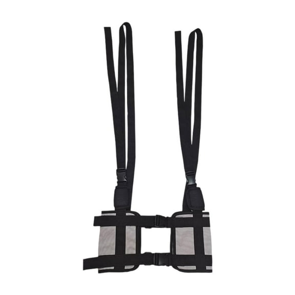 Gazechimp Back Stretcher Lumbar Traction Device Hanging Back Traction Belt for Elderly Gray