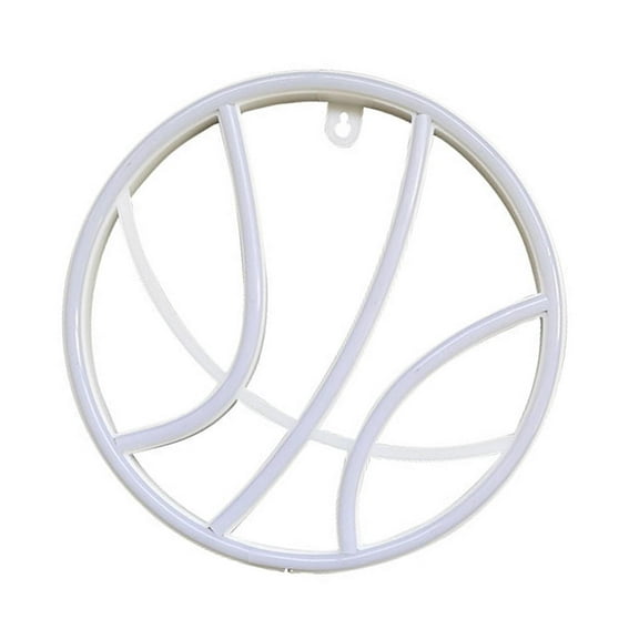 Gazechimp Basketball LED Neon Sign Light Convenient Room Light Decor for Event Parties