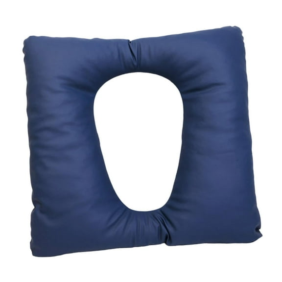 Gazechimp Bedside Commode Cushion Toilet Seat Cushion for Disabled Handicapped Elderly dark blue