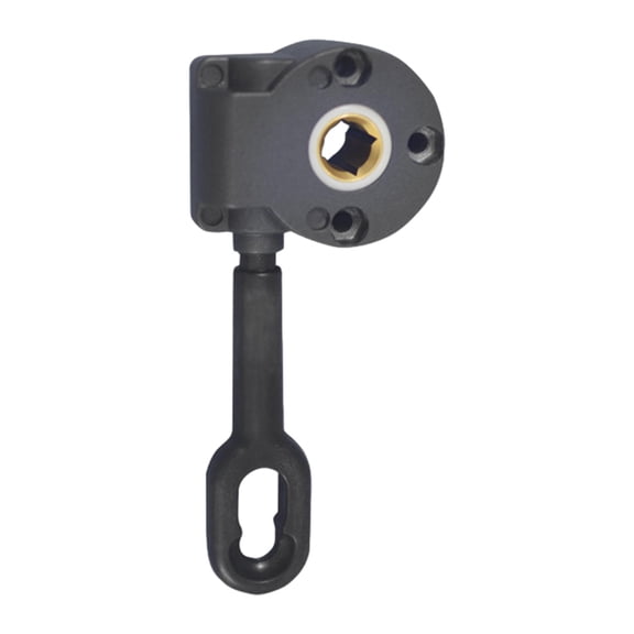 Gazechimp Black Awning Manual Worm Gear Heavy Duty Lightweight Professional Easily Install