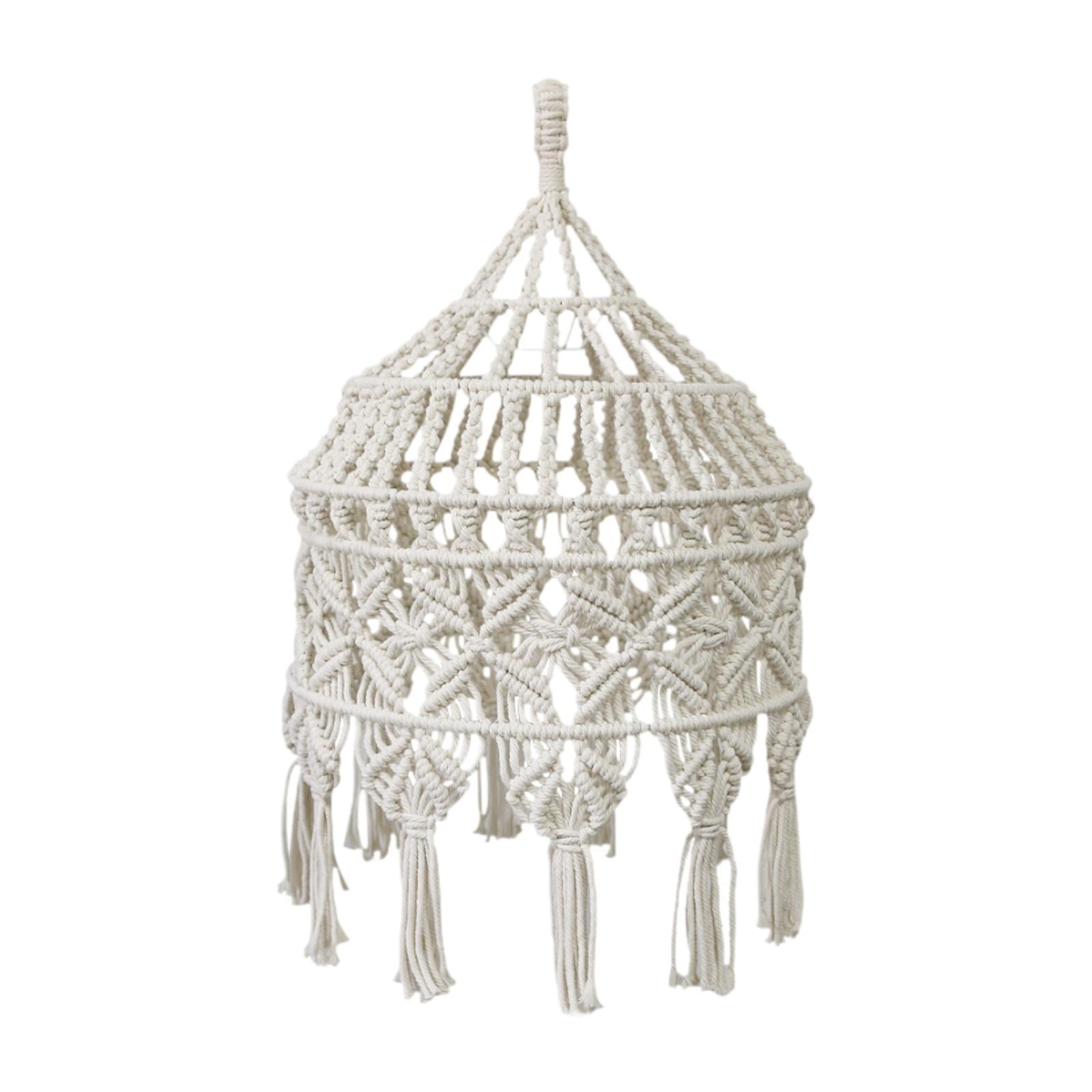 Gazechimp Boho Lamp Shade Ceiling Chandelier Lampshade for Indoor Bathroom Living Room