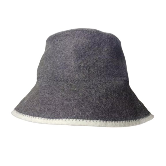 Gazechimp Cap for Sauna Indoor Cloth Thermostable Sauna Accessories for Sauna grey