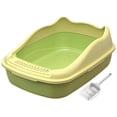 thumbnail image 1 of Gazechimp Cat Semi Enclosed Multifunctional for Kittens Hamsters Detachable Green, 1 of 8