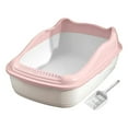 thumbnail image 1 of Gazechimp Cat Semi Enclosed Multifunctional for Kittens Hamsters Detachable Pink, 1 of 8